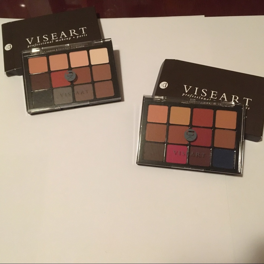 Viseart Eyeshadow Pallets Brand New set